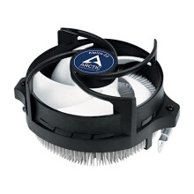 Alpine 23 - Compact AMD CPU Cooler for AM5 and AM4, Thermal compound MX-2 pre-applied, Computer, PC - Black