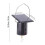 Wind Spinner Motor, Solar Powered Hanging Rotate Motor Ornament with Hook Quiet Smooth Rotating for Patio Outdoor Garden Lawn Entryway Creates a 6