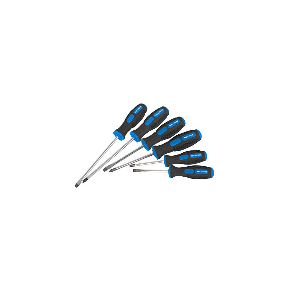 Screwdriver Set 6 Piece Slotted, Phillips