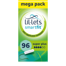 Non-Applicator Super Plus Tampons X 96 | 6 Packs of 16 | Heavy Flow