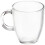 Bodum YO-YO Glass Mug with Tea Strainer (0.35 L/12 oz) - Off white 2