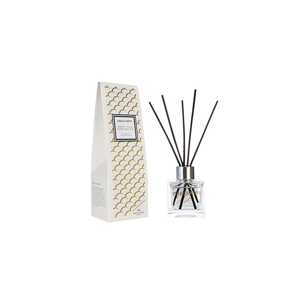 Wax Lyrcal Fired Earth White Tea & Pomegranate Reed Diffuser, 100ml, Multi, Medium