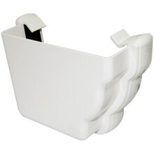 Stopends - External: REN1 for 110mm Niagara Ogee System (White)