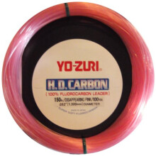 30-Yard HD Fluorocarbon Leader Line, Pink, 30-Pound