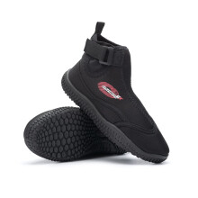 Wetsuit Shoes for Kids | Junior 2mm EVA Foam, Flatlock Seams with Non-Slip Sole, Black Multiple of Sizes