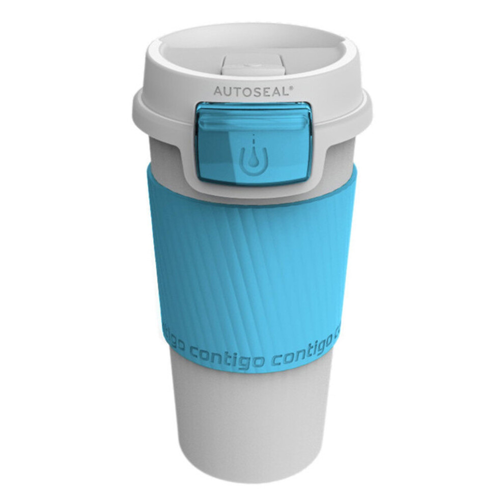 Housewares Contigo Morgan Autoseal Travel Mug, 360 ml - White/Ocean