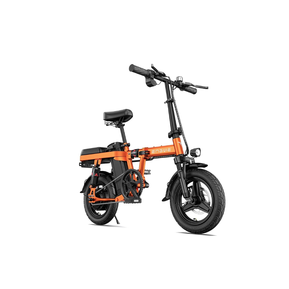 (ENGWE T14 Folding Electric Bicycle 14 Inch Tire 250W Brushless Motor 48V 10Ah Battery) ENGWE T14 Folding Electric Bicycle