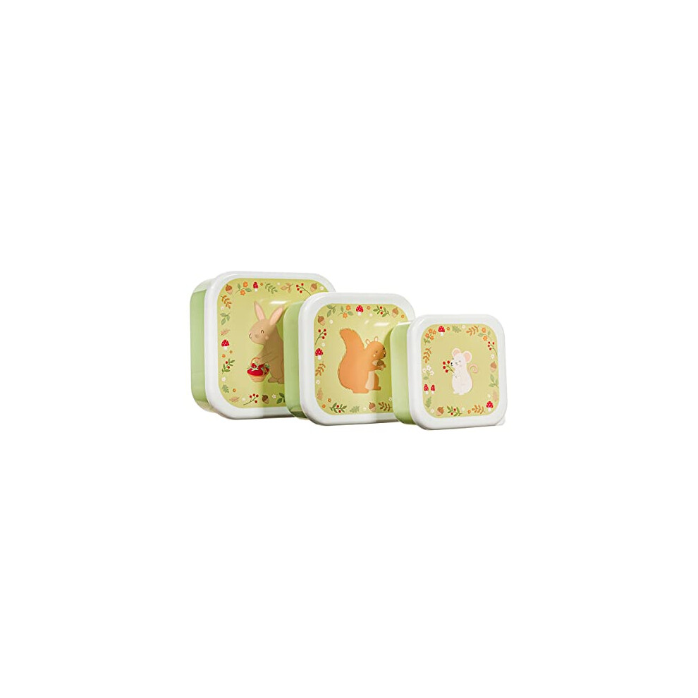 Garden Friends Lunch Boxes - Set of 3