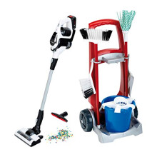 Theo 6806 Cleaning Trolley with vacuum cleaner Bosch Unlimited I With accessories I Vacuum cleaner with suction and sound function I For children from