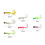 17Pcs Soft Fishing Lures Grub Worm Soft Fishing Baits with Jig Head Hooks Soft Artificial Lures Fishing Supplies for Catfish Perch Pike 4