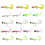 17Pcs Soft Fishing Lures Grub Worm Soft Fishing Baits with Jig Head Hooks Soft Artificial Lures Fishing Supplies for Catfish Perch Pike 1
