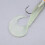 17Pcs Soft Fishing Lures Grub Worm Soft Fishing Baits with Jig Head Hooks Soft Artificial Lures Fishing Supplies for Catfish Perch Pike 5
