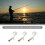 17Pcs Soft Fishing Lures Grub Worm Soft Fishing Baits with Jig Head Hooks Soft Artificial Lures Fishing Supplies for Catfish Perch Pike 2