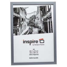 ZURICH A3 (30x42cm) Grey Picture Poster Photo Frame Plexi (Non-Glass) ZURA3GRY
