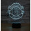 (Manchester United, remote controller) Creative 3d Arrow Piercing Heart Shape Night Light 16 Color Changing Usb Powered Led Decorative Light 1