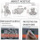 (Manchester United, remote controller) Creative 3d Arrow Piercing Heart Shape Night Light 16 Color Changing Usb Powered Led Decorative Light 6