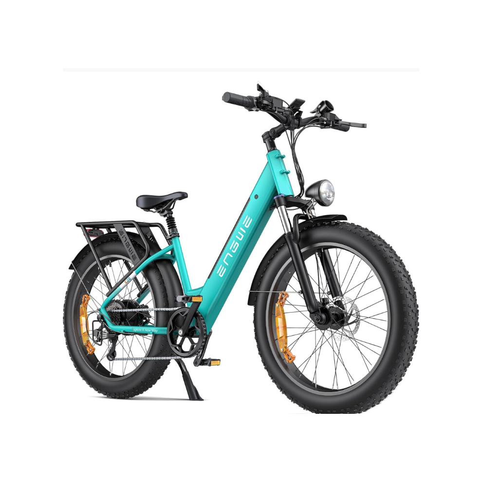 ENGWE E26 ST Electric Bike 26 "x4 Fat Tires, 48V 16AH Battery, 7-Speed