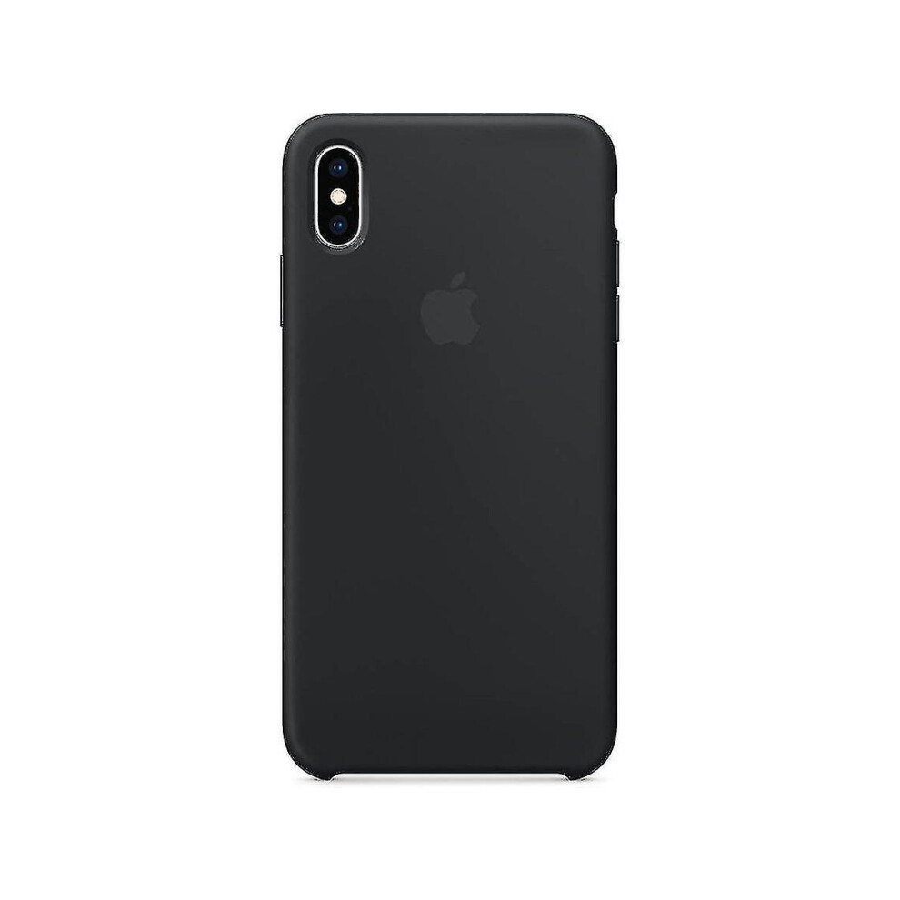 (Black) Slim Liquid Silicone Tpu Case Cover For Iphone Xs Max Black 4814698575247