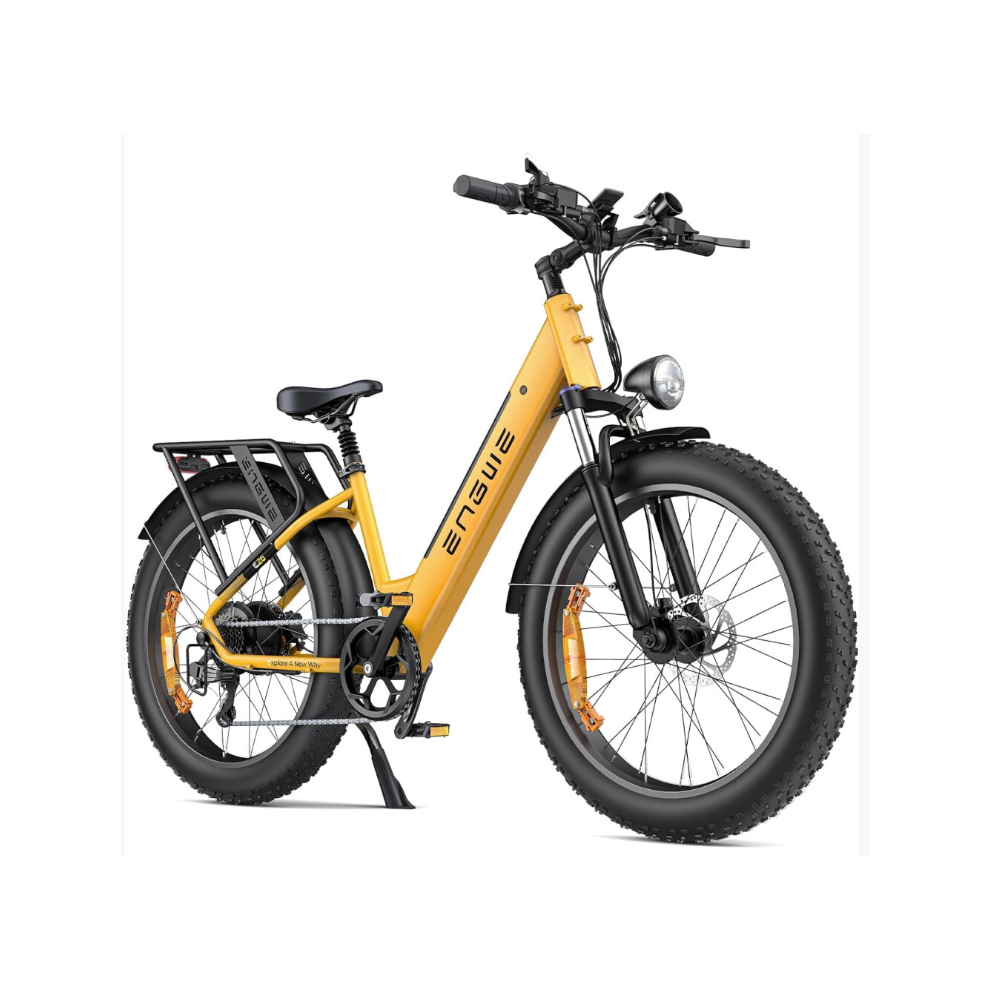 ENGWE E26 ST Electric Bike 26 "x4 Fat Tires, 48V 16AH Battery, 7-Speed