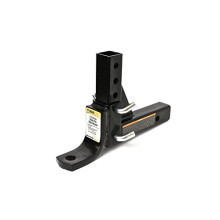 MAXXHAUL 70067 Trailer Hitch - 8 -position Justerbar kuglemontering Tow Hitch - 5000 lbs. GTW -kapacitet sort