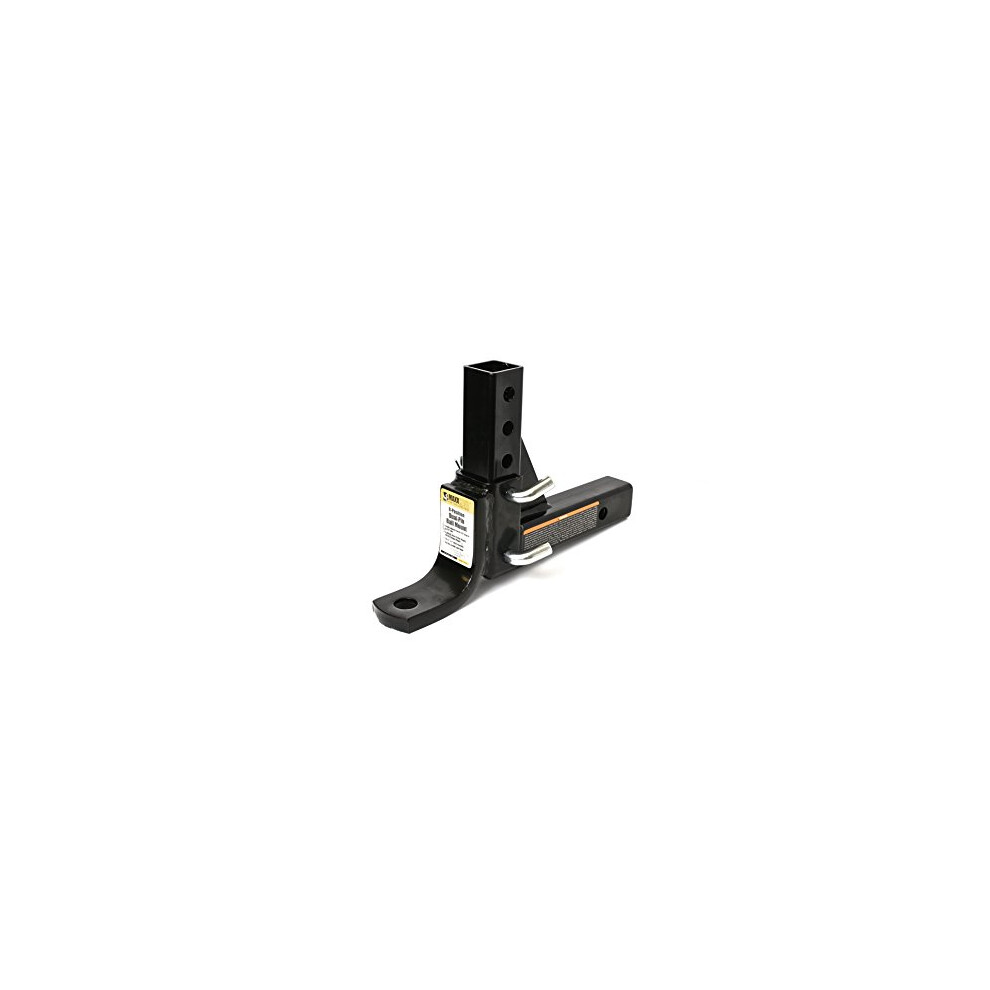 70067 Trailer Hitch - 8-Position Adjustable Ball Mount Tow Hitch - 5000 Lbs. Gtw Capacity, Black 817399010677