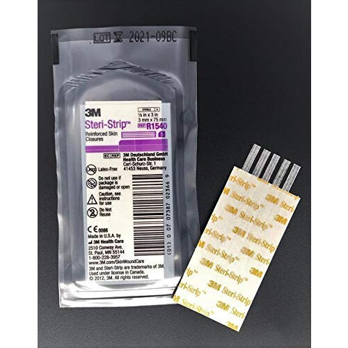 Steri-Strip 3M Skin Closures Mixed Sizes Large First Aid Refill Pack. 2