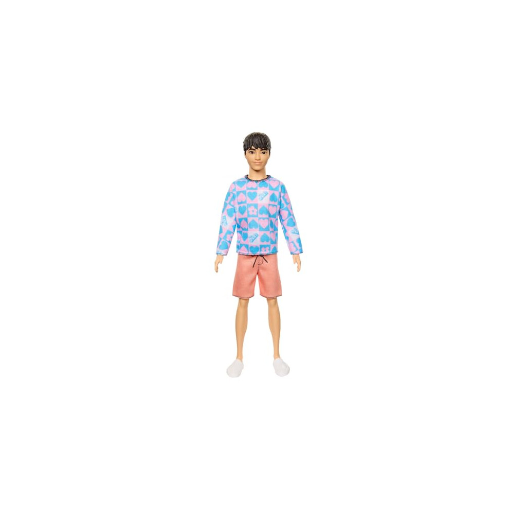 Ken Fashionista Doll - Blue and Pink Sweater