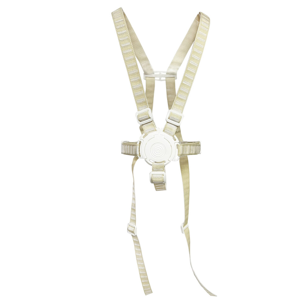 High Chair Straps, Universal Replacement Harness Strap Belt for Chair Compatible for Tripp Trapp HighChair (Yellow)