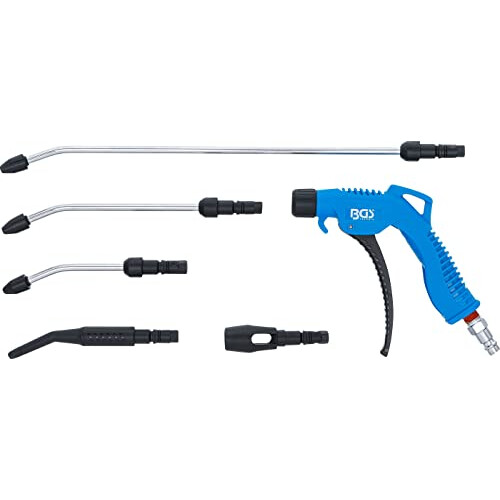 7177 | Air Blow Gun Set | with 5 Attachments 2