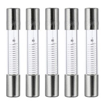 650 mA 5 KV 6 x 40 mm Fast Blow High Voltage Microwave Oven Protection Fuses 0.24 x 1.6 Inch 0.65 amp 5000 volt Glass tube fuse(Pack of 5 Pcs)