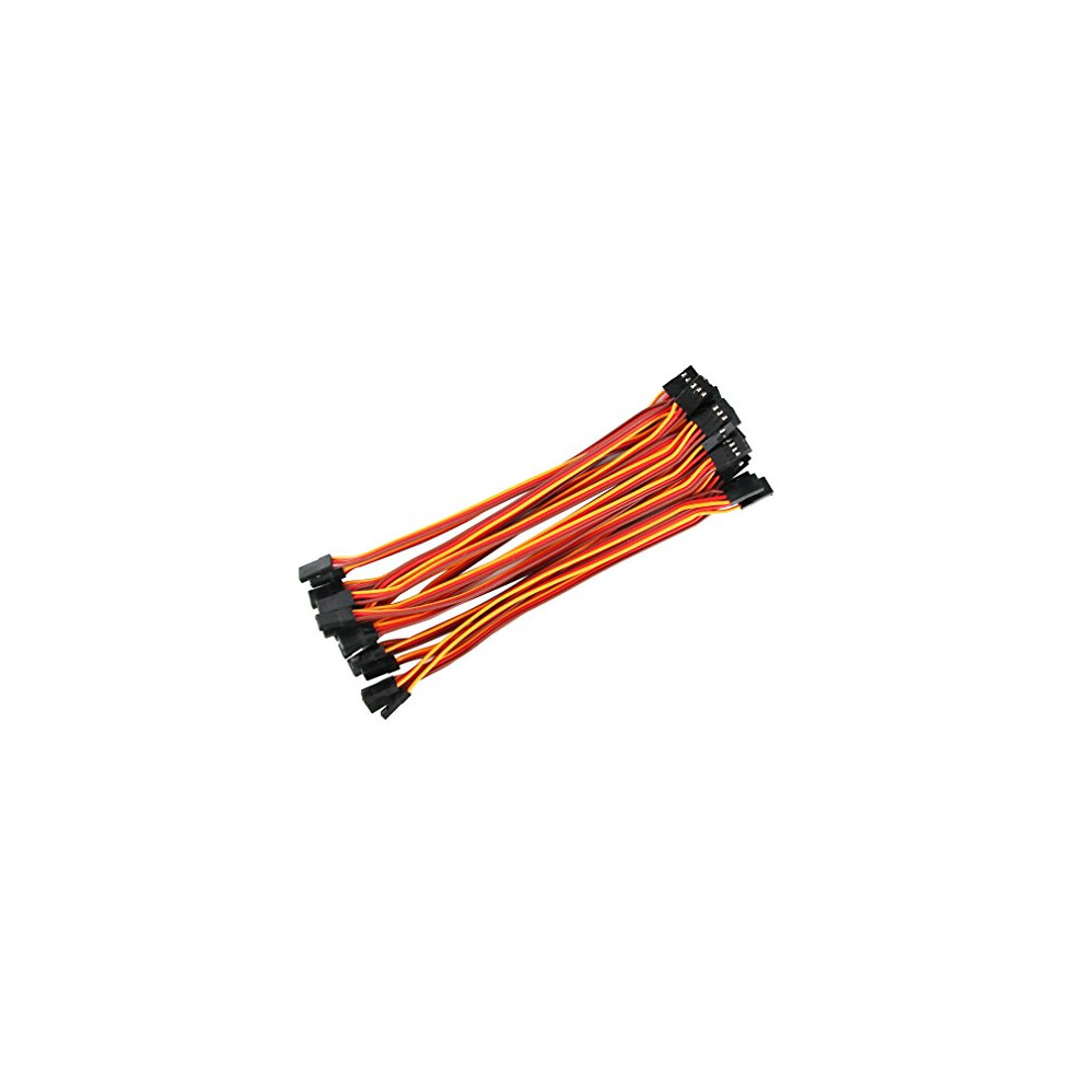 20Pcs 5.90Inch 15Cm 150Mm Male To Male Lead Plug Servo Extension Wire Cable Line Rc Model Aircraft Stranded 22Awg 60 Cores Futaba Jr 681385618815