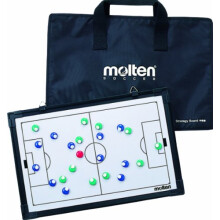 Magnettafel - MOLTEN - MSBF - Wendbar - 3 Farben von Magneten - 2 Filzstifte