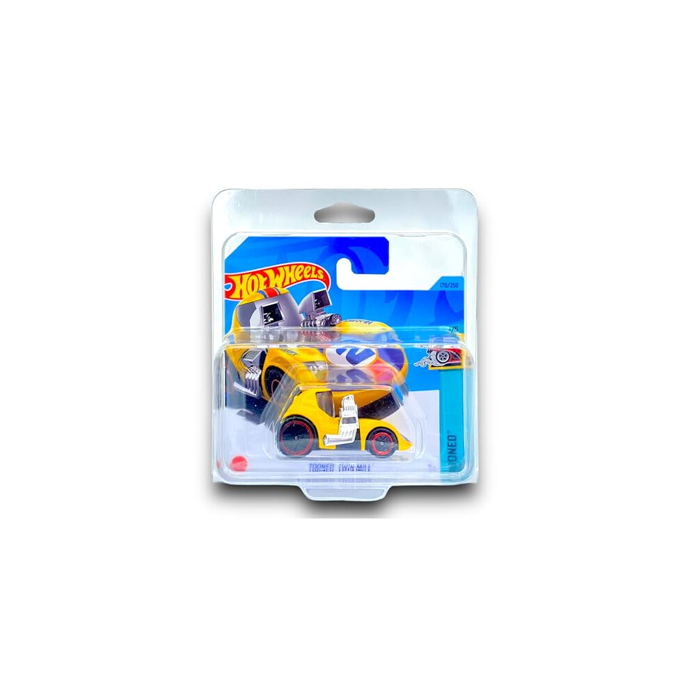 Tooned Twin Mill (Yellow) 1/5 Tooned - 2023-170/250 (Short Card) - COMES IN A KLAS CAR KEEPER PROTECTIVE COLLECTORS CASE - HKJ84