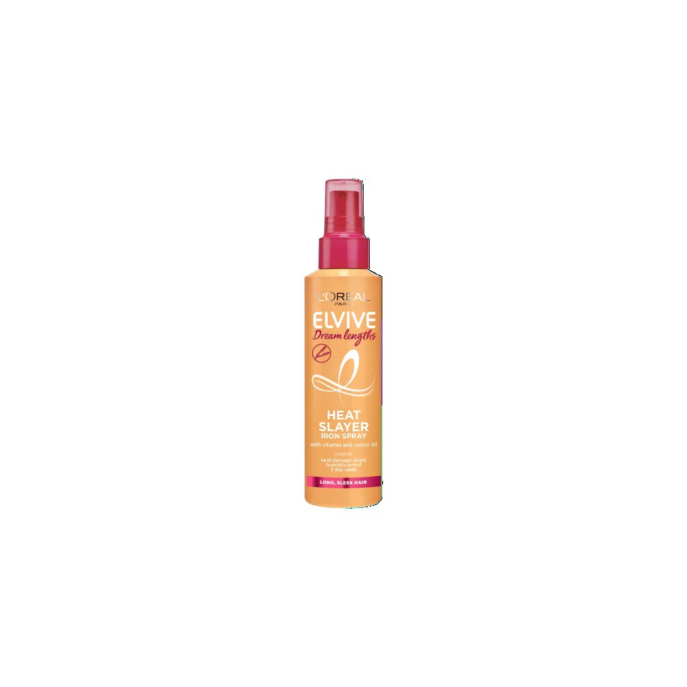 New L’oréal Paris Dream Lengths Heat Slayer Spray By L'oreal Elvive For Long, Sleek Hair 150Ml