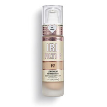 Fond de ten crem, Makeup Revolution, IRL Filter, Fără ulei, Purtare îndelungată, F7, 23 ml