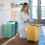 Poubelles pour le tri des déchets noir - Guzzini 25 Noir 3