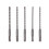 Metabo 630824000 SDS-Plus Classic Drill/Chisel Set, 0 V, Green, Set of 10 Piece 5