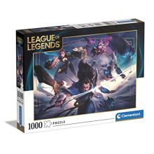 39669 League of Legends 1000 Pieces, Made in Italy, Jigsaw Puzzle for Adults, Multicolor, Medium
