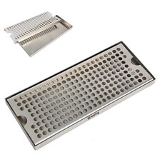 Stainless Steel Counter Top drip Tray kegerator Home Brew bar Pub