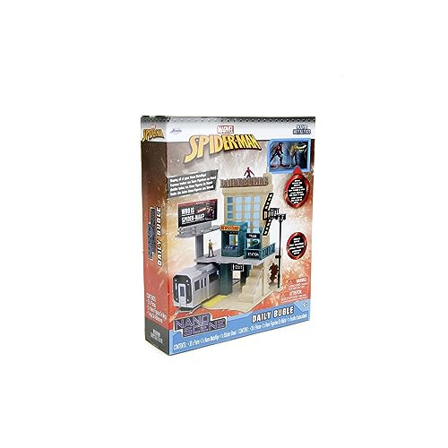 Jada Spiderman Daily Bugle Nano Scene