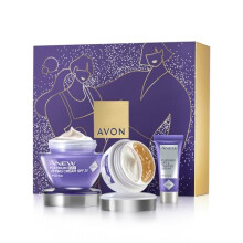 Protinol Three Piece GiftSet of Renewal Power Serum 30ml, Renewal Power Eye Cream 15ml, Platinum Day Lifting Cream SPF25 50ml, Platinum Night Cream