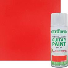 Torino Red Nitrocellulose Guitar Paint 400ml Aerosol