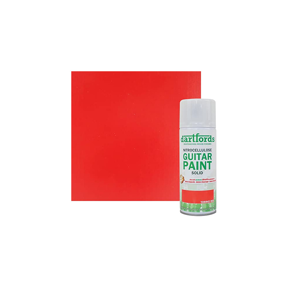 Torino Red Nitrocellulose Guitar Paint 400Ml Aerosol 5055720100269