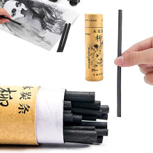 5-8mm Willow Charcoal Sticks for Sketching and Drawing Art Supplies for Professionals Students and Hobbyists 25 pcs