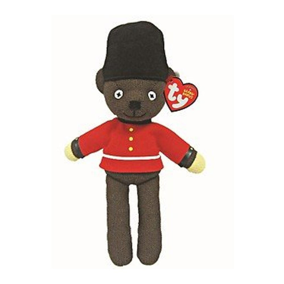 Toys Mr. Bean Guardsman - Beanie Baby Soft Plush Toy - Collectible Cuddly Stuffed Teddy