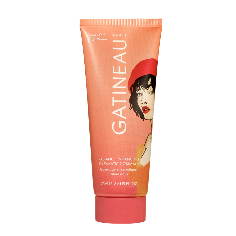 - Limited Edition Radiance Enhancing Gommage, Gentle Exfoliator with Hyaluronic Acid & Vitamin C, Sensitive Skin (75ml)