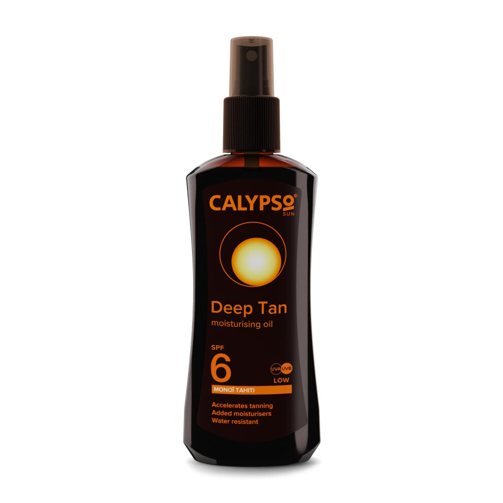 Deep Tanning Oil Spray SPF6 Monoi Tahiti