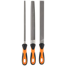 1-473-10-2-2 Type of Cut-2 "Ergo" File Set, Multi-Colour, 250 mm, Set of 3 Piece