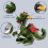 Steiff 067198 Rocky dragon 32 green - Plush Soft Toy 4