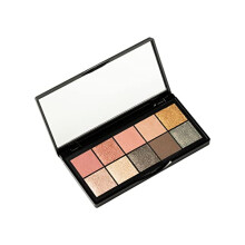 "Preziose Geometrie" Eye Shadow Pallete I Pressed Pigments I 10 Matte and Metallic Finishes I Warm and Cool Tones